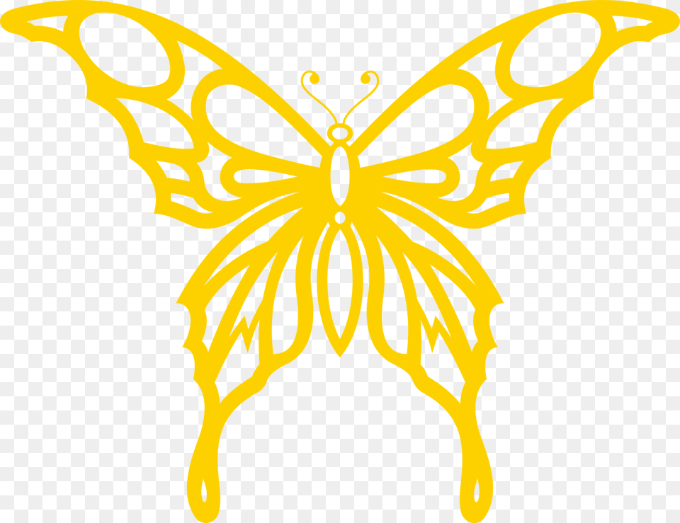 Butterfly Tattoo Stencil Drawing, Accessories Png