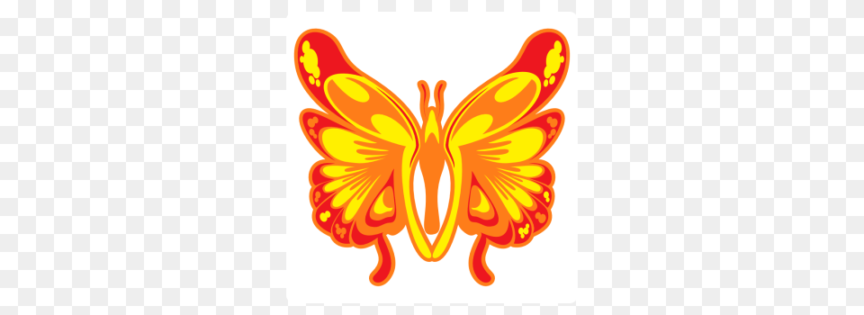Butterfly Temporary Tattoo, Food, Ketchup, Flower, Plant Free Png