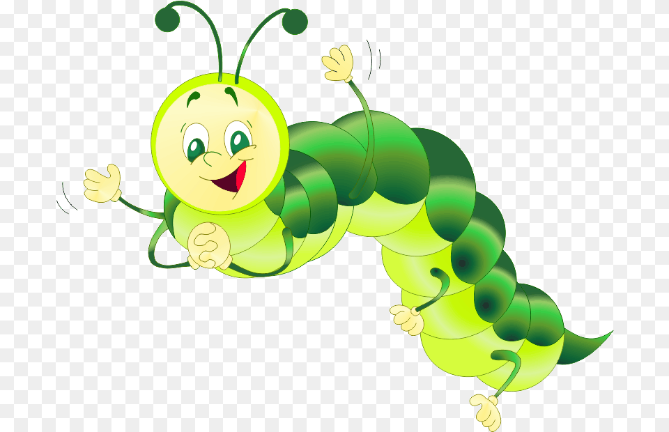 Butterfly The Very Hungry Caterpillar Clip Art Transparent Background Caterpillar Clipart, Green, Graphics, Animal Png