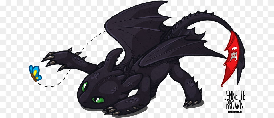 Butterfly Toothless Toothless Butterfly, Dragon Free Png