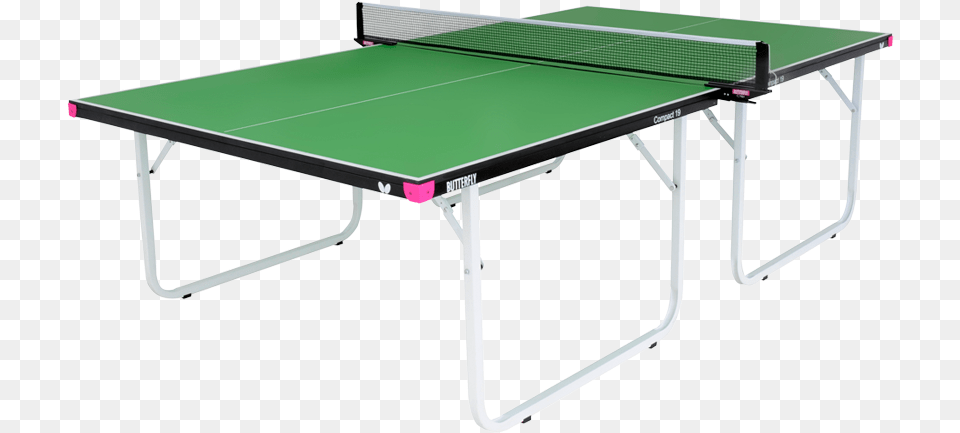 Butterfly Tr28g Compact 19 Green Table Tennis Table Butterfly Compact 19 Green Full Size Compact Storage, Ping Pong, Sport Free Png