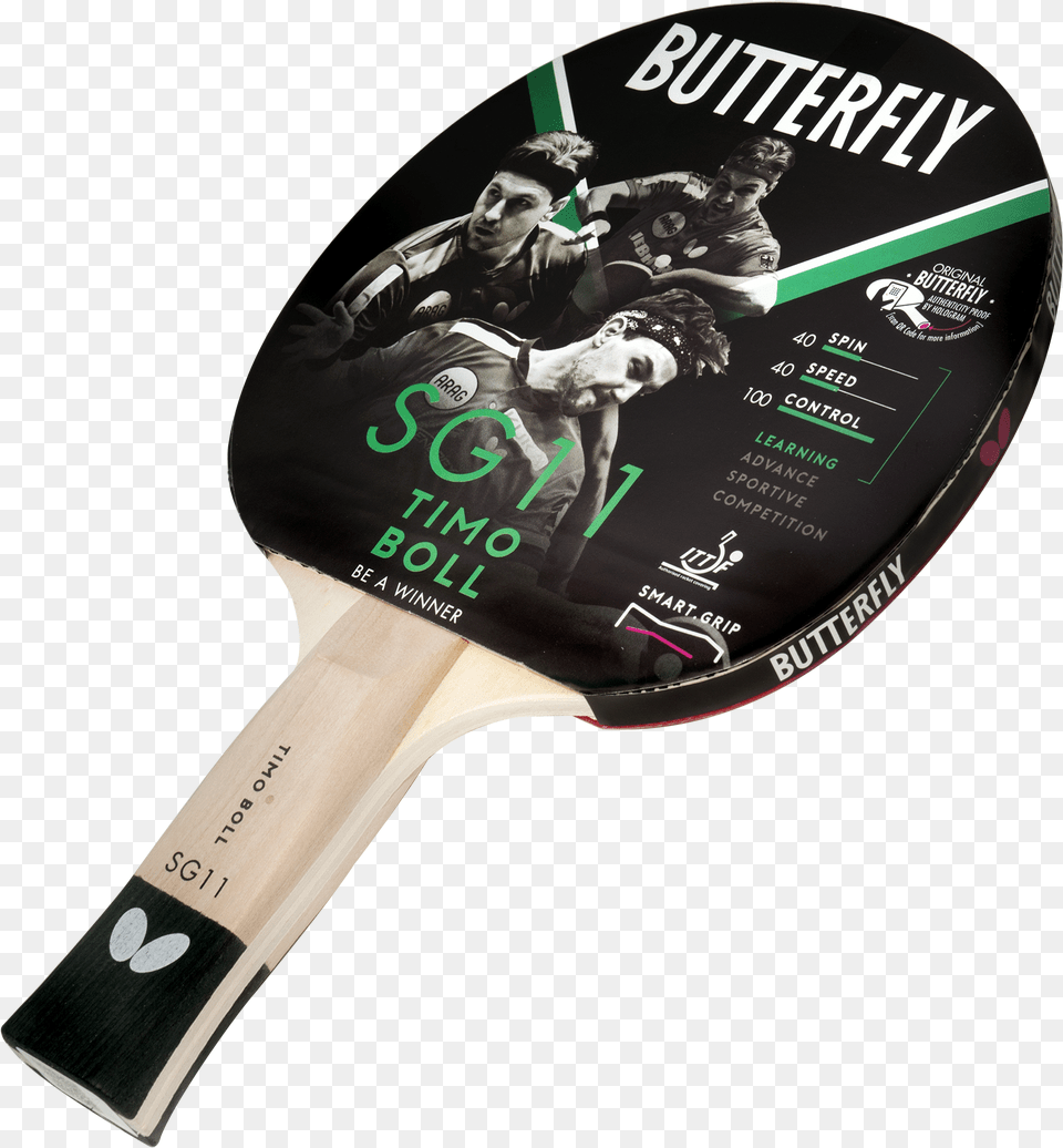 Butterfly Unisex Timo Boll Table Tennis Bat, Tennis Racket, Sport, Racket, Adult Free Png