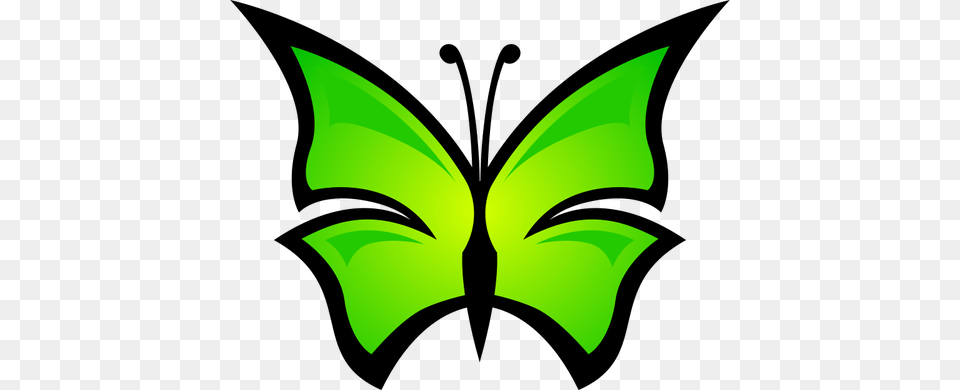 Butterfly Vector Clip Art Public Domain Vectors Clip Art Design Butterfly, Symbol, Logo, Green Png