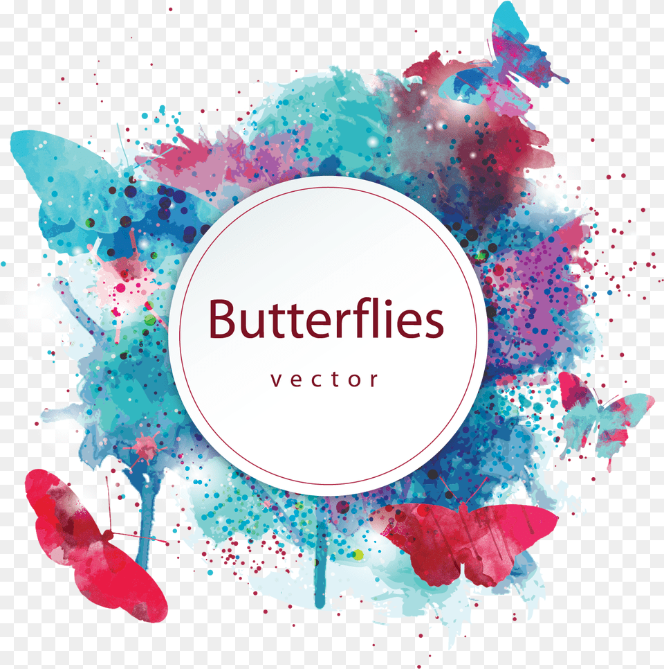 Butterfly Watercolor Painting, Art, Graphics, Paper Free Png Download