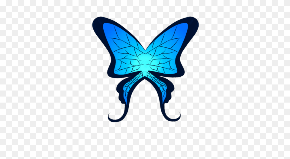 Butterfly Wings, Light, Neon Png