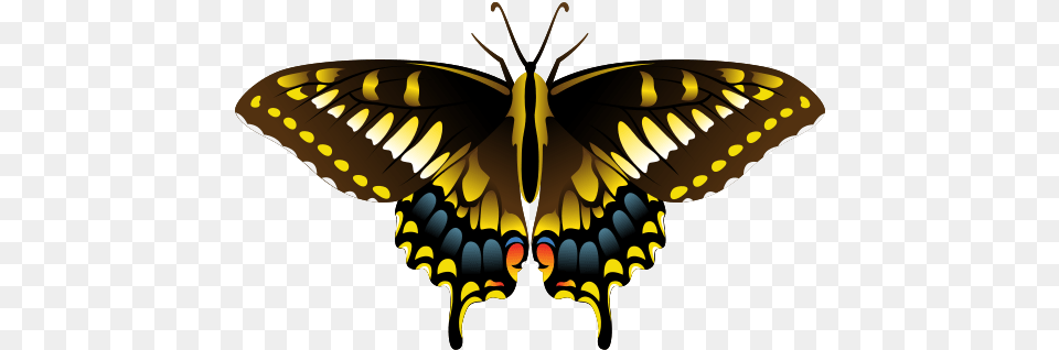Butterfly With Background Illustrated Butterfly, Chandelier, Lamp, Animal, Insect Free Transparent Png
