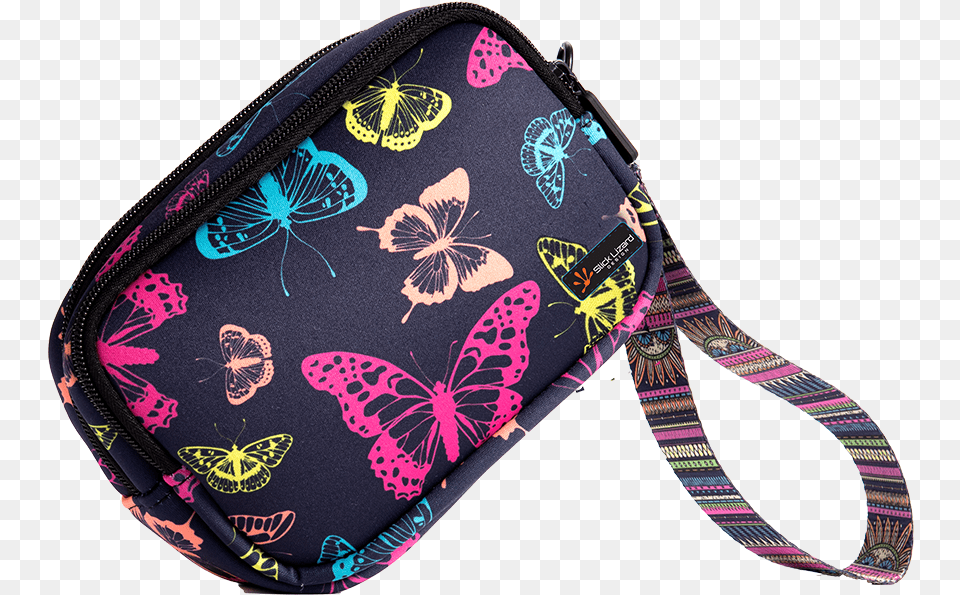 Butterfly Wristlet Coin Purse, Accessories, Bag, Handbag Png Image