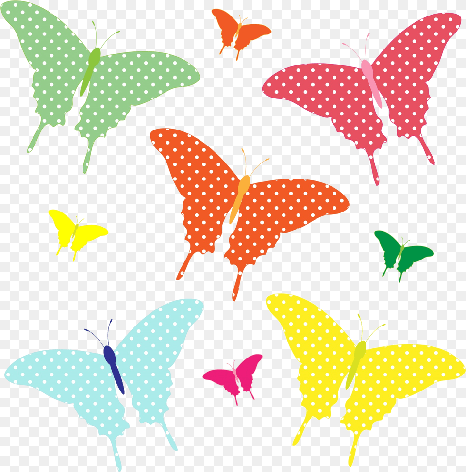 Butterfly X Colorful Butterflies Clipart Stock Mario Super Sluggers Diddy, Pattern, Applique, Animal, Insect Png