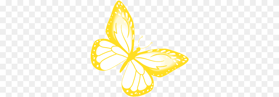 Butterfly Yellow Gif Butterfly Yellowbutterfly Animated Yellow Butterfly Gif, Flower, Petal, Plant, Anther Free Png
