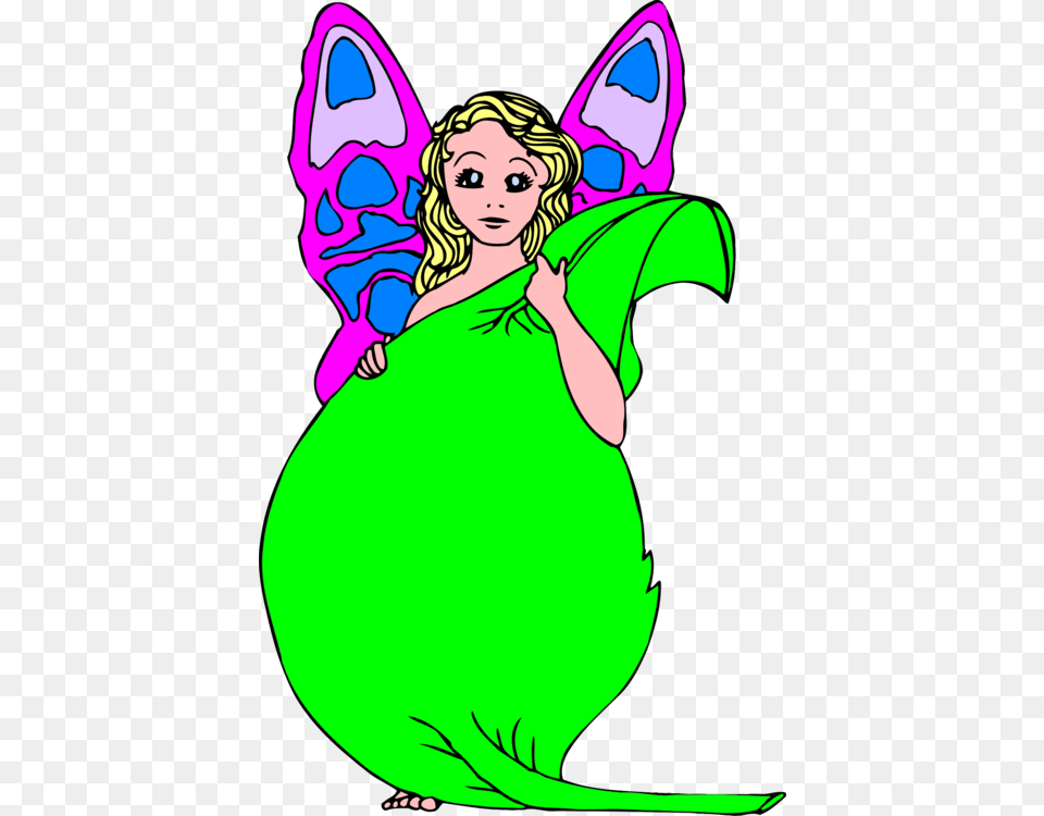 Butterflyplantflower Elf, Adult, Person, Female, Woman Png Image