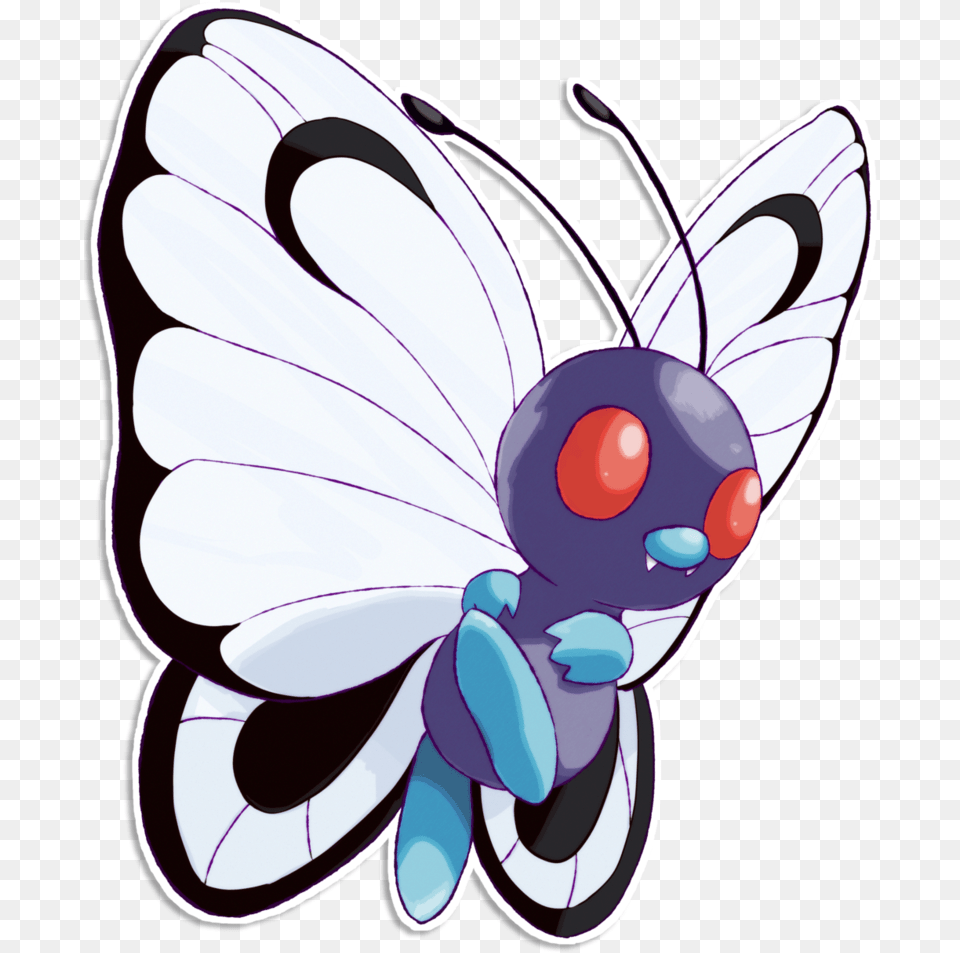 Butterfree 9 Image Butterfree Transparent, Animal, Bee, Insect, Invertebrate Free Png