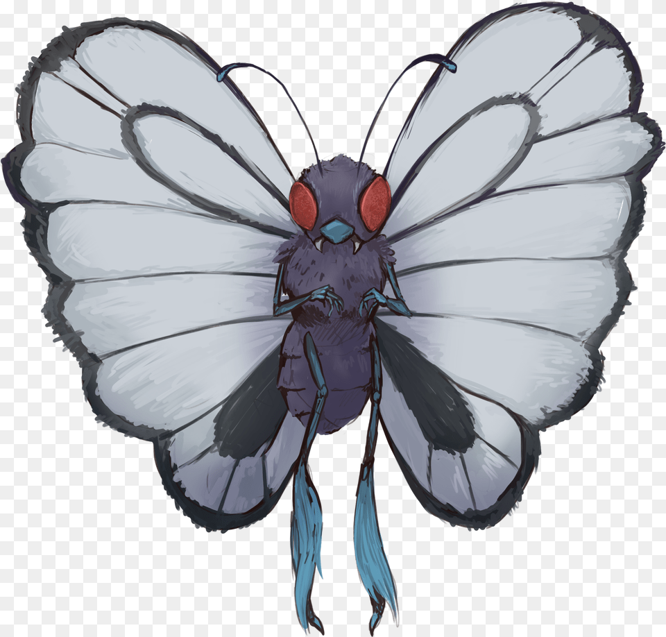 Butterfree Butterfly, Animal, Bee, Insect, Invertebrate Png