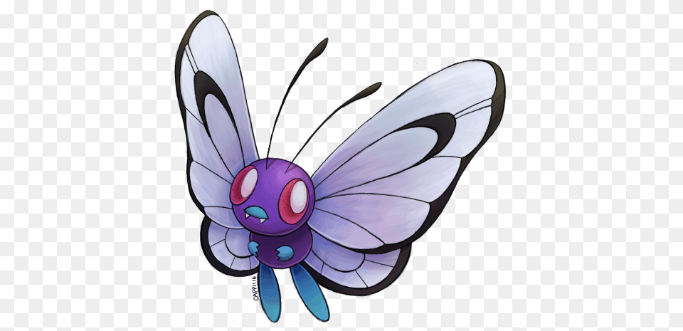 Butterfree Love Tumblr, Insect, Animal, Bee, Wasp Png Image