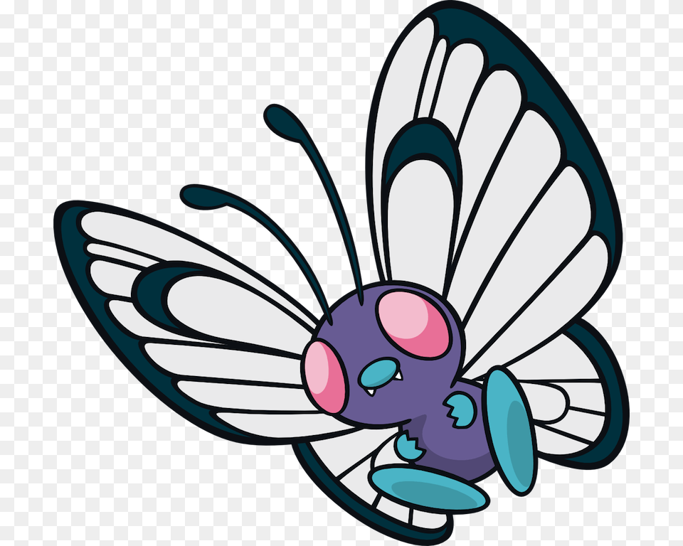 Butterfree Pokemon Butterfree, Animal, Invertebrate, Insect, Bee Free Png
