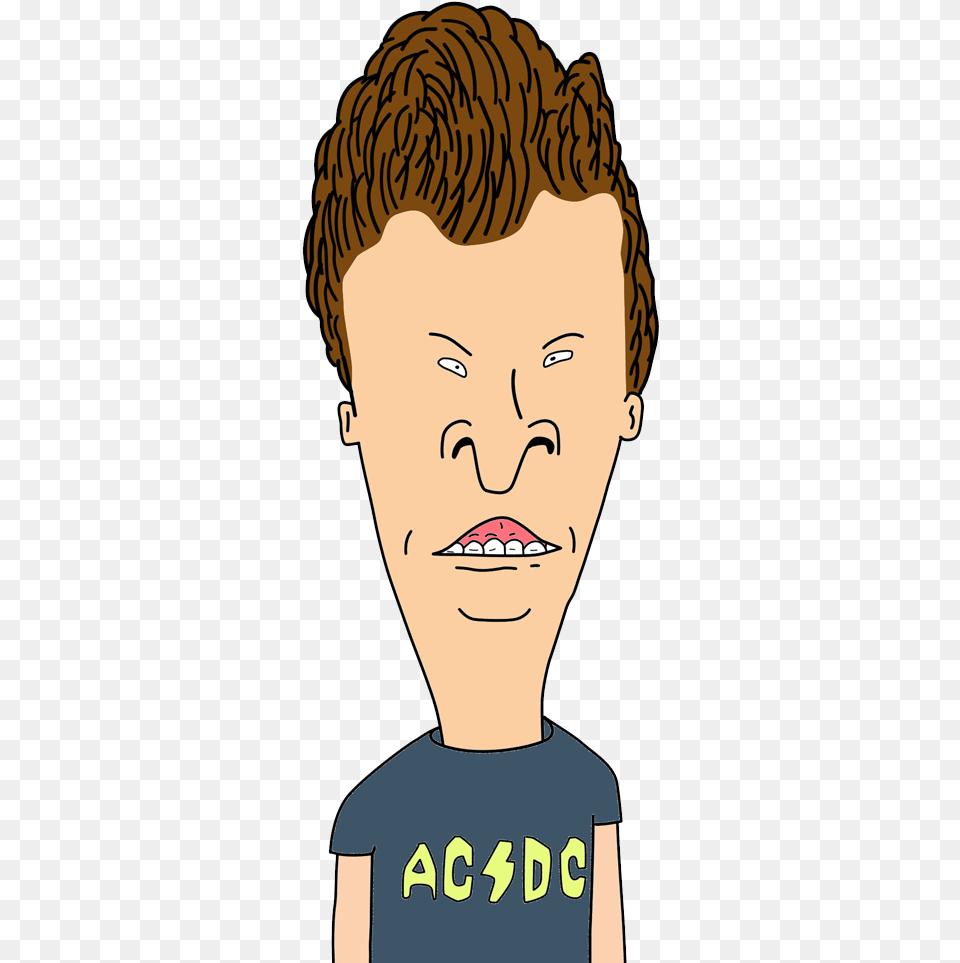Butthead Acdc Aaron Judge Beavis And Butthead, Adult, Person, Woman, Female Free Png Download