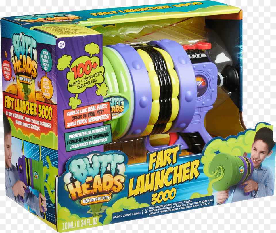 Buttheads Fart Launcher 3000 Baby Toys, Boy, Child, Male, Person Free Png