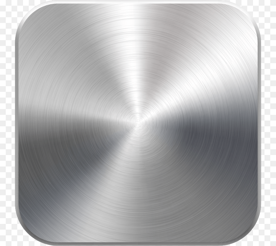 Button, Aluminium, Steel, Plate, Silver Png Image