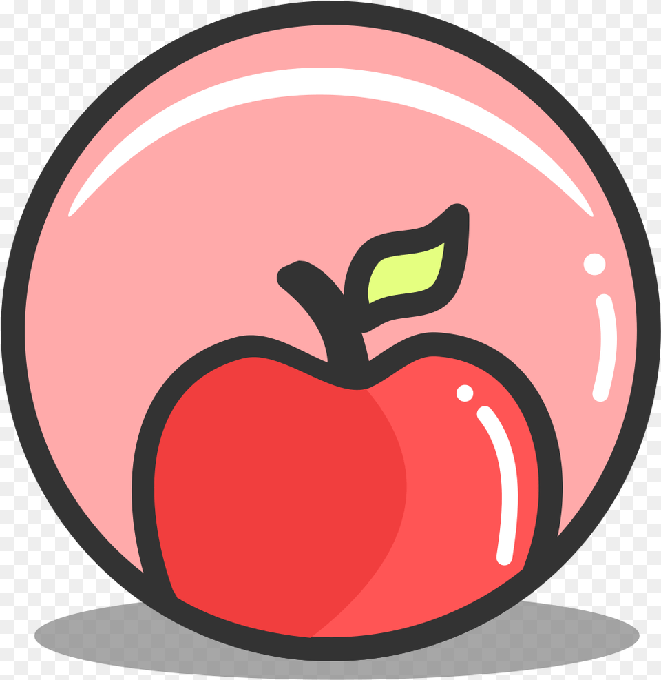 Button Apple Icon Cathdrale, Plant, Produce, Fruit, Food Free Transparent Png