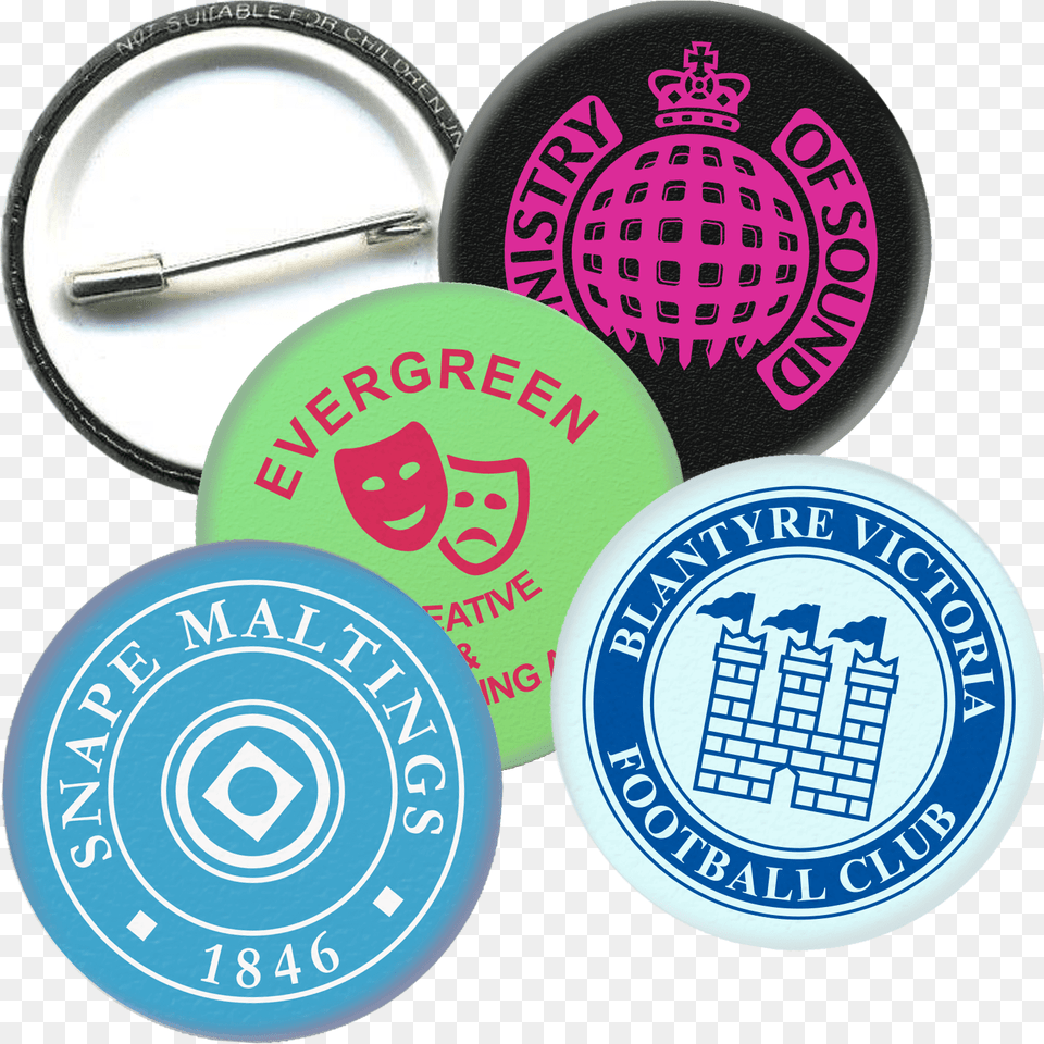 Button Badges 25mm Circle, Badge, Logo, Symbol, Hockey Free Png Download