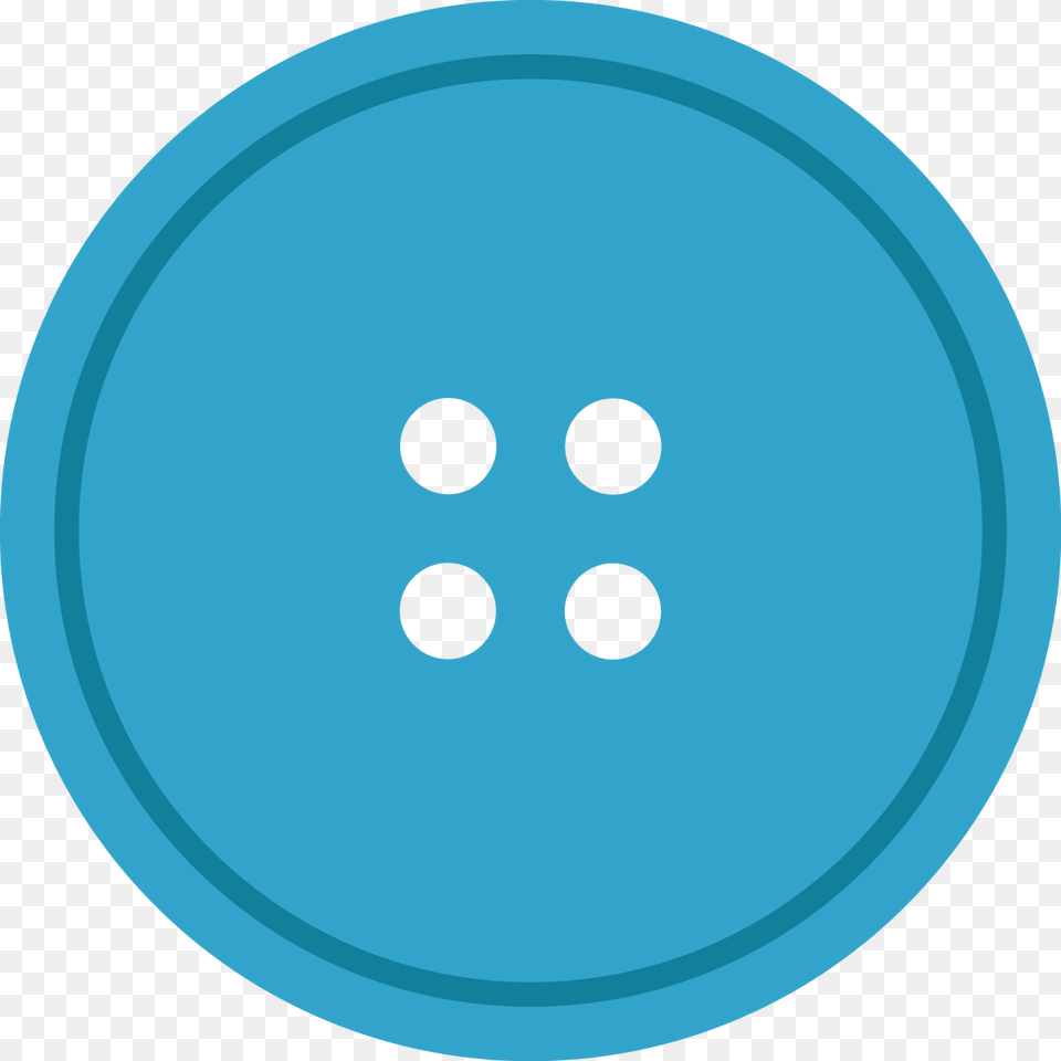 Button Blue Free Png