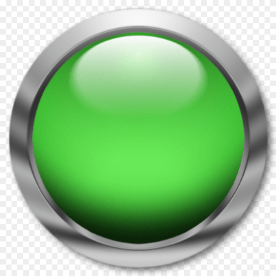 Button Clipart, Green, Sphere, Accessories, Gemstone Free Png Download
