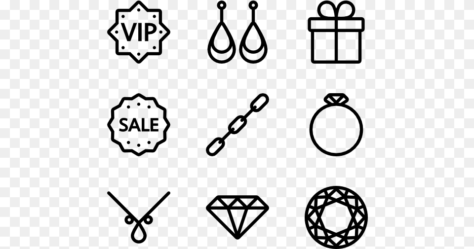 Button Clipart Pile Jewelry Icon, Gray Free Transparent Png