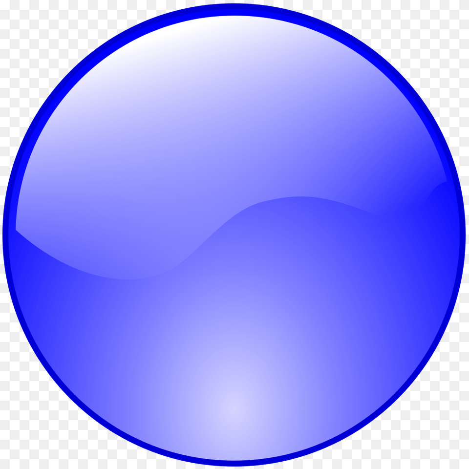 Button Icon Bluesvg, Sphere Free Png Download