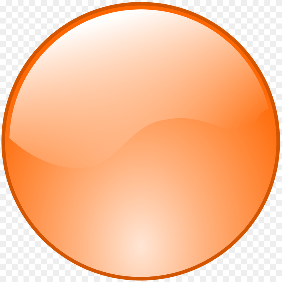 Button Icon Orange, Nature, Outdoors, Sky, Sphere Free Transparent Png
