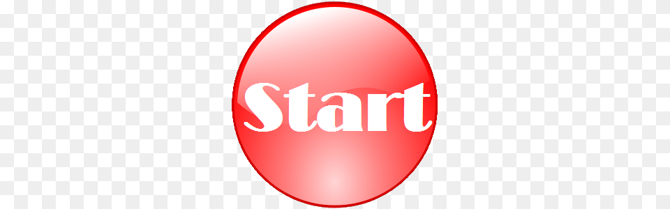 Button Icon Red Start, Logo, Disk, Badge, Symbol Free Transparent Png