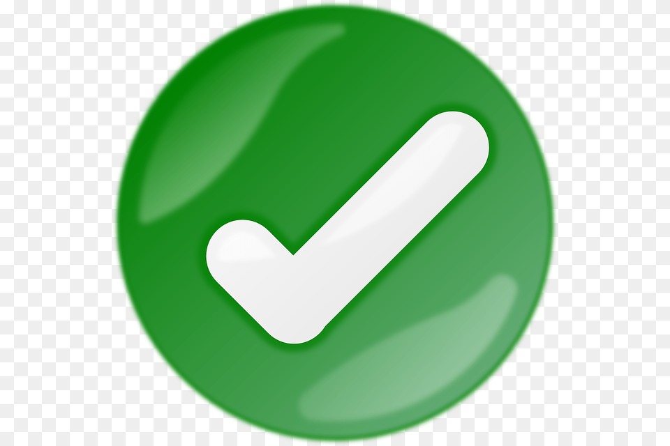 Button Ok, Sign, Symbol, Green, Disk Png Image