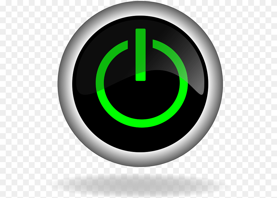 Button Power On Power Button Switch Symbol Reset Button, Sphere Free Png Download