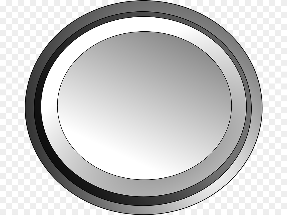 Button White Grey Transparent Button Circle, Photography, Oval Free Png Download