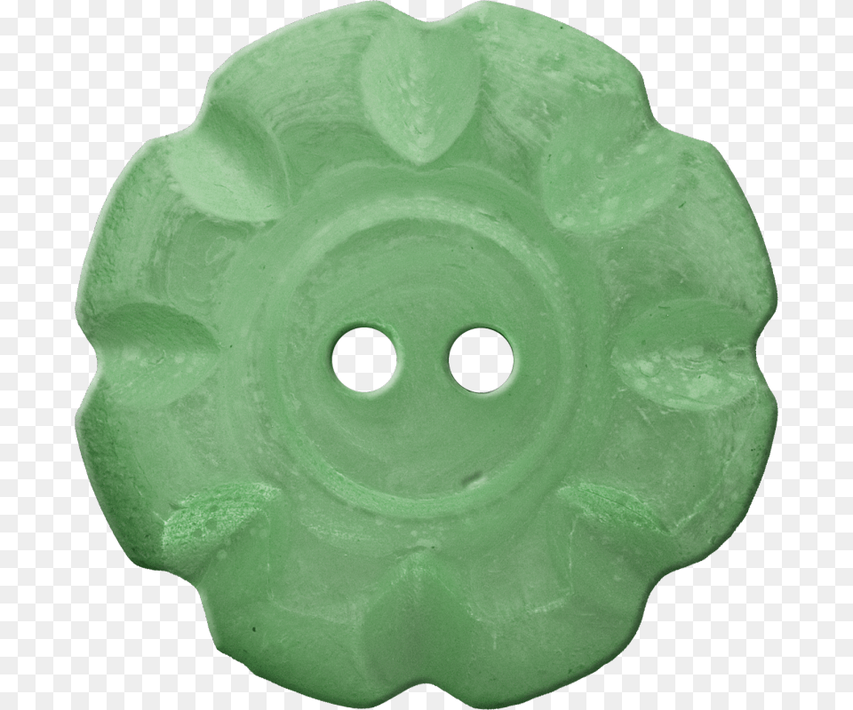 Button With Scalloped Border Green Circle, Accessories, Gemstone, Jade, Jewelry Png