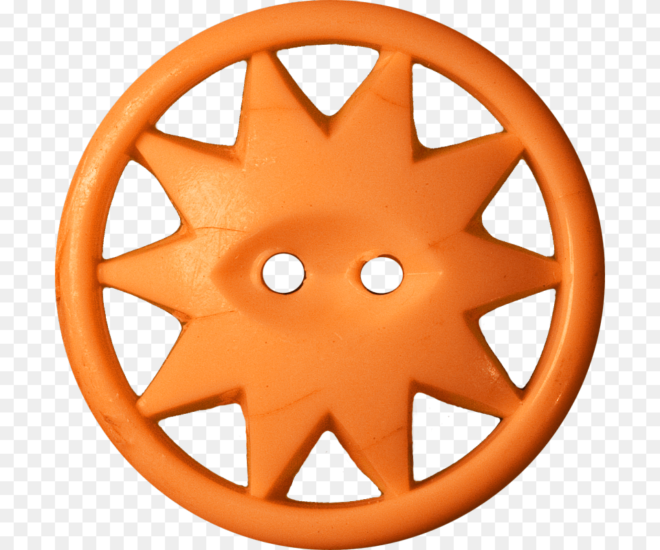 Button With Ten Pointed Star Inscribed In A Circle Education, Machine, Wheel, Spoke, Hubcap Png