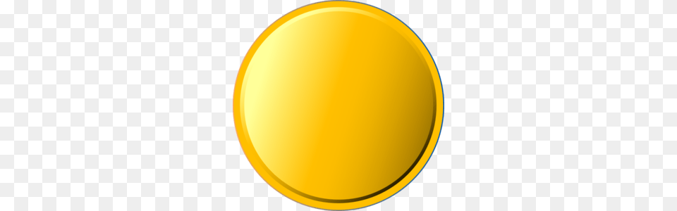 Buttons, Sphere, Gold Png