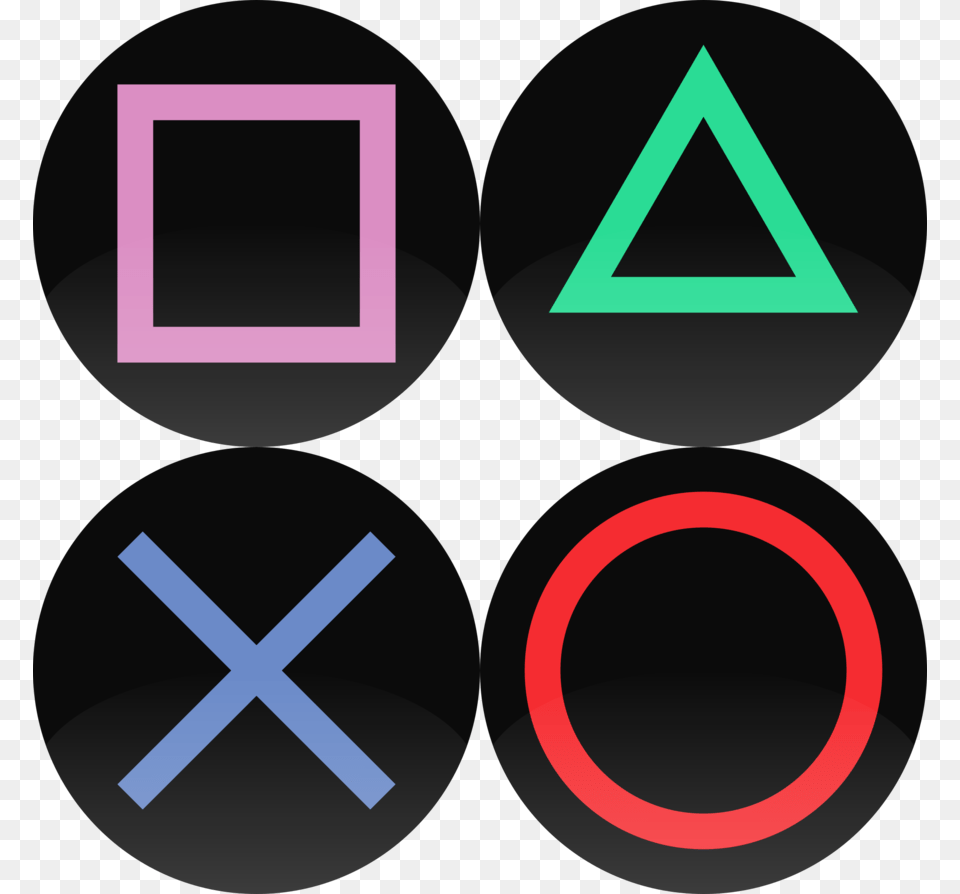 Buttons Ps4 X Button, Light, Triangle, Symbol, Sign Free Png