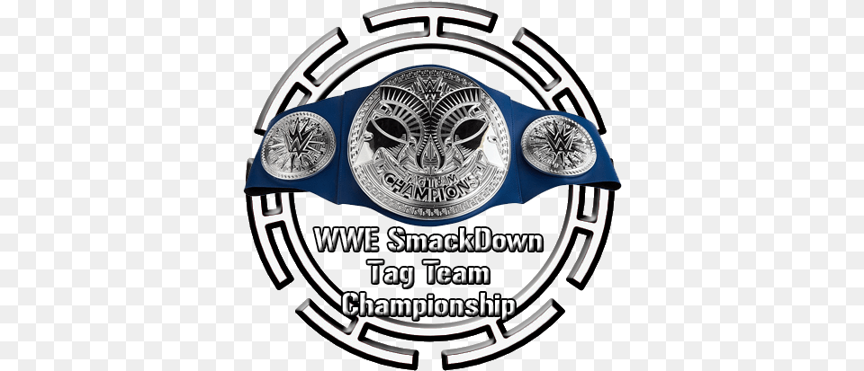 Buttons Sd Tag Title Wwe Smackdown Tag Team Championship Title Belt Role, Accessories, Logo, Buckle, Emblem Free Transparent Png