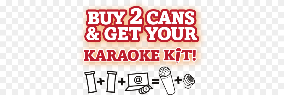 Buy 2 Cans Amp Get Your Karaoke Kit Pringles Buy 2 Cans, Electrical Device, Microphone, Advertisement, Text Png