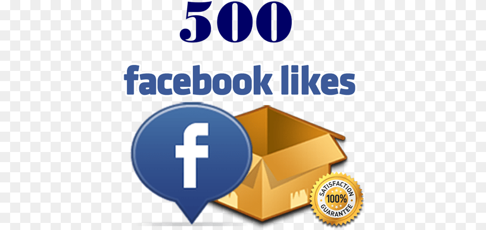 Buy 500 Facebook Likes Likes On Facebook, Box, Cardboard, Carton, Package Free Png