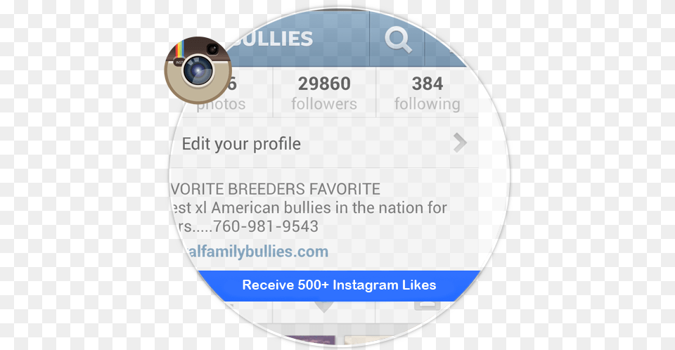 Buy 500 Instagram Likes Instagram Followers For Sale, Disk, Text Free Png
