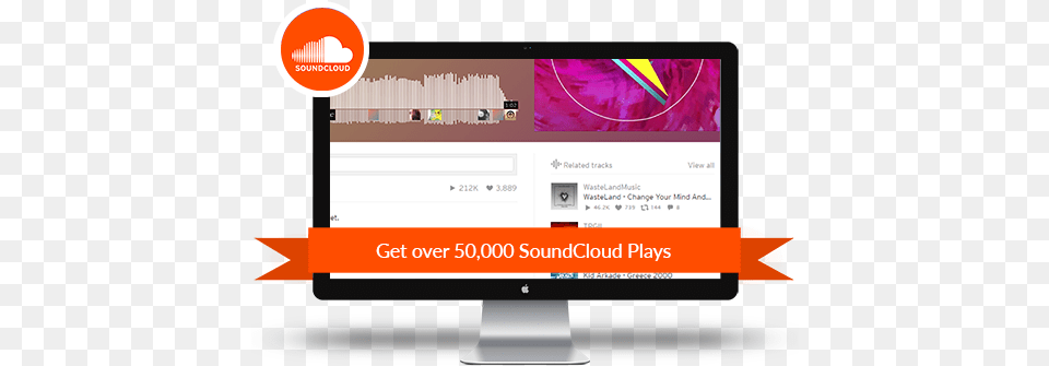 Buy Soundcloud Plays Computer Monitor, Computer Hardware, Electronics, File, Hardware Png
