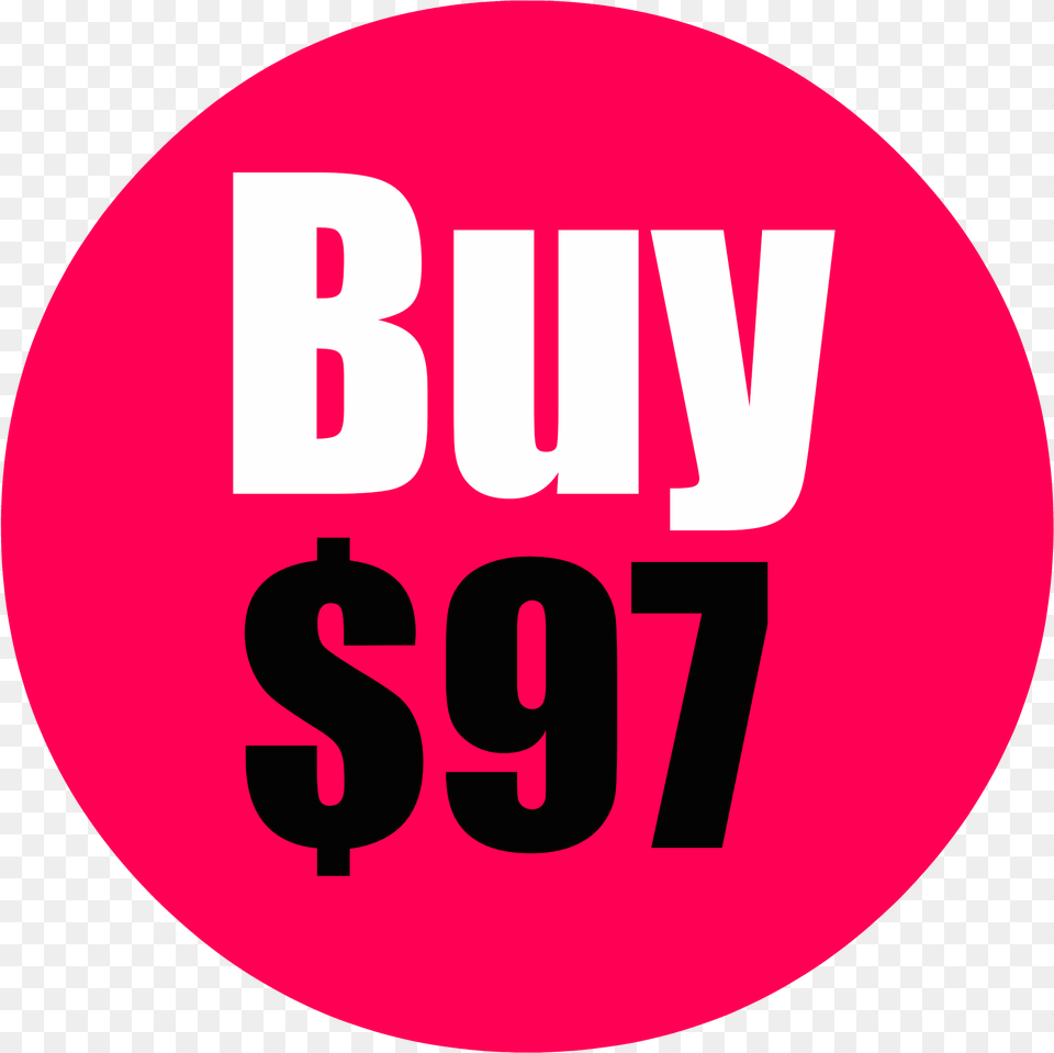 Buy 97 Pink Circle, Symbol, Logo, Text, Disk Free Png Download