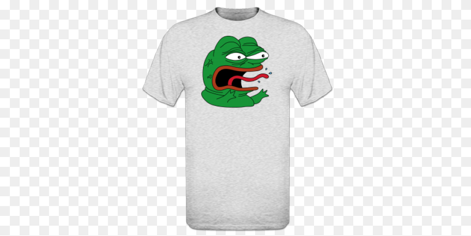 Buy A Angry Pepe T Trainer Einer Geilen Mannschaft, Clothing, T-shirt, Amphibian, Animal Free Transparent Png