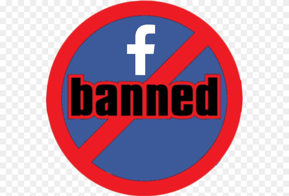 Buy And Sell Group Banned From Facebook Facebook, Sign, Symbol, Road Sign Free Transparent Png