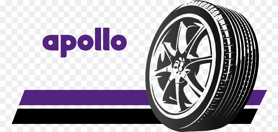 Buy Apollo Tyres Online Apollo Tyres Logo, Alloy Wheel, Car, Car Wheel, Machine Free Png