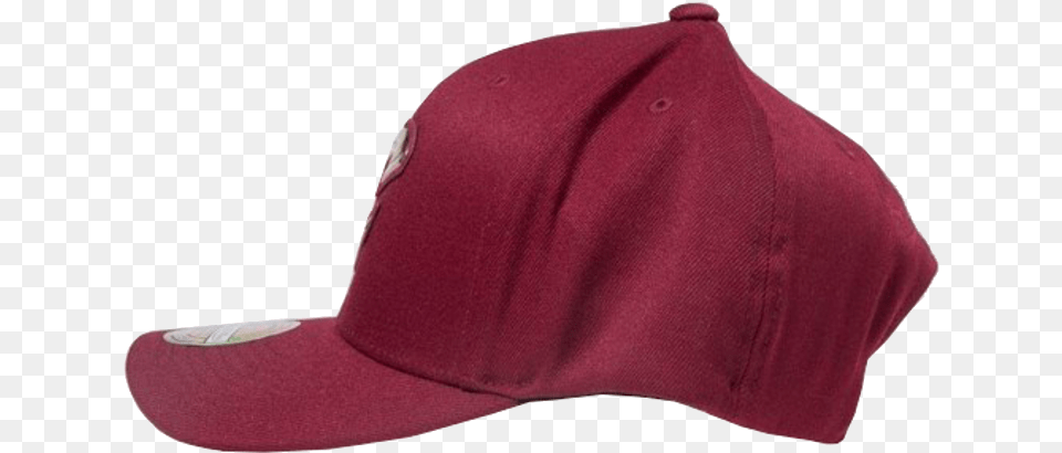 Buy Baseball Cap Mitchell And Ness Chicago Bulls Metallic Baseball Cap, Baseball Cap, Clothing, Hat, Maroon Free Png