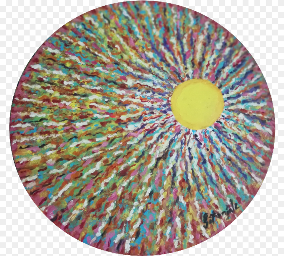 Buy Bright Light 1 Painting Ruleta, Home Decor, Rug, Disk, Art Free Png Download