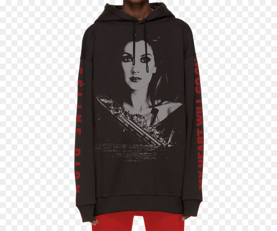 Buy Celine Dion S Titanic Hoodie The One Adele Adele Celine Dion Titanic Hoodie, Knitwear, Clothing, Sweater, Sweatshirt Free Transparent Png