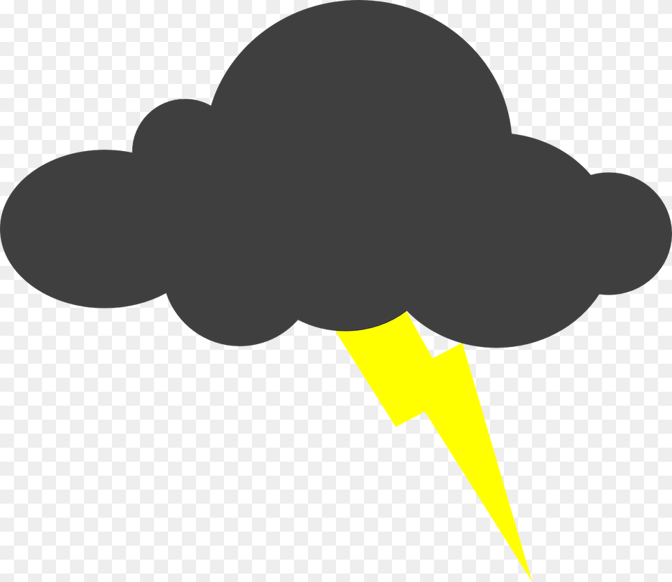 Buy Clip Art Cartoon Cloud With Lightning, Clothing, Hat, Person Free Png Download