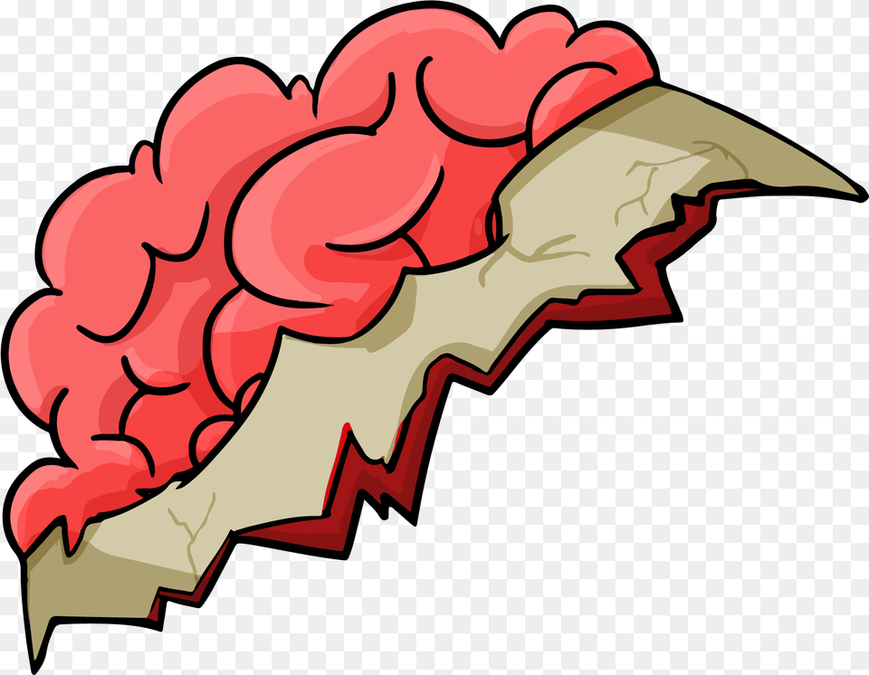 Buy Comic Artwork For Ui Graphic Assets Zombie Brain Cartoon, Carnation, Flower, Plant, Rose Png